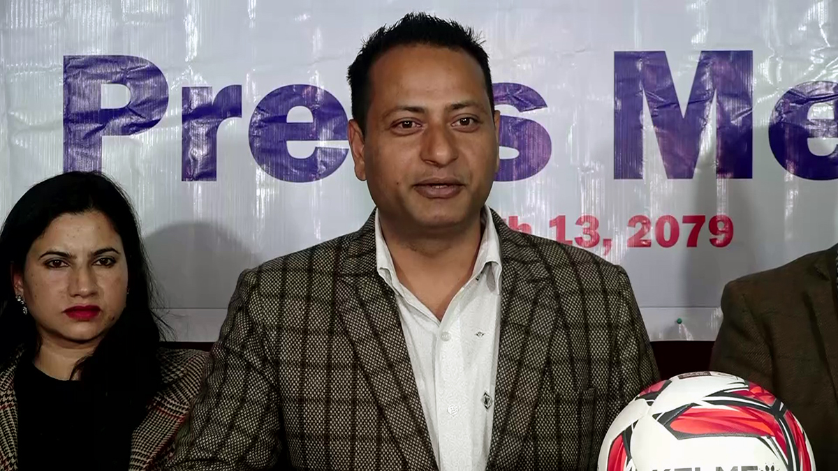 केपी ओली कप राष्ट्रिय फुटबल फागुन दोस्राे साता काठमाडौंमा हुने